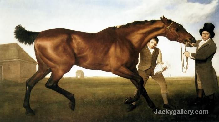 Hambletonian by George Stubbs paintings reproduction